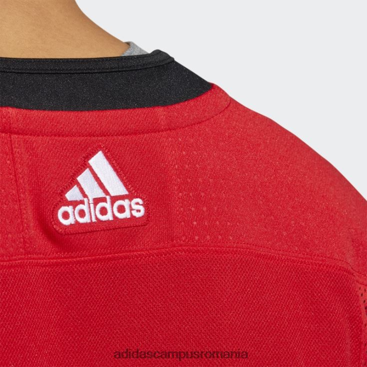 adidas campus romania Red Hurricanes home tricou autentic adidas bărbați roșu J266N25901