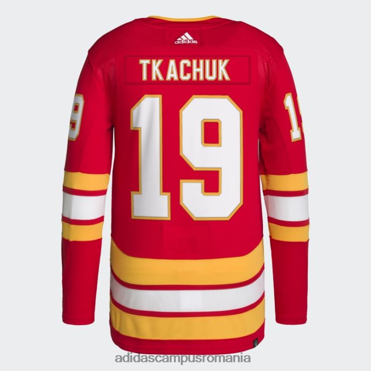 adidas campus romania Red flames matthew tkachuk home tricou autentic bărbați roșu/nhl-cfl-5am-1 J266N26328