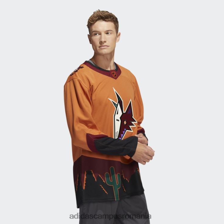 adidas campus romania Sienna Coyotes tricou autentic reversat cu semnătură retro adidas bărbați siena J266N26765