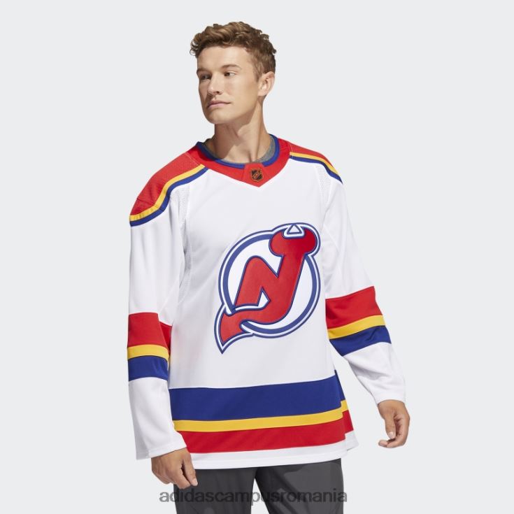 adidas campus romania White Devils tricou autentic reversat cu semnătură retro bărbați alb J266N26797