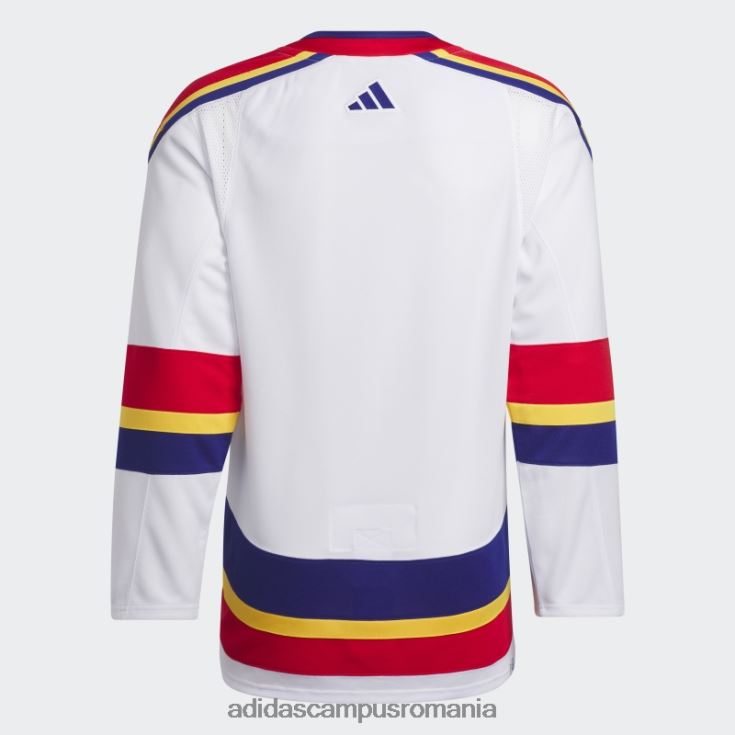 adidas campus romania White Devils tricou autentic reversat cu semnătură retro bărbați alb J266N26797