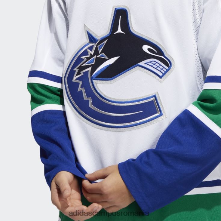 adidas campus romania alb canucks away tricou autentic pro adidas bărbați alb J266N26105