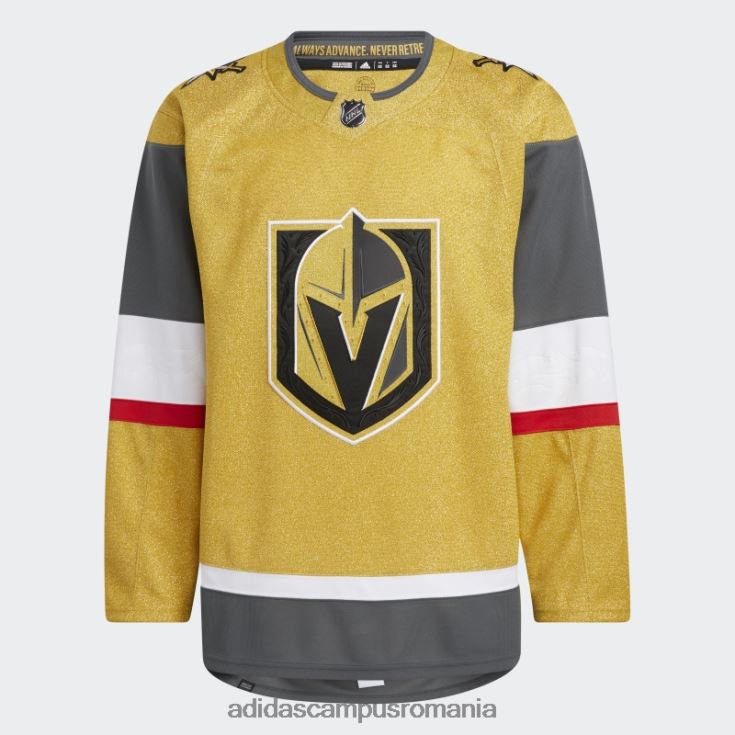 adidas campus romania auriu metalic golden knights home tricou autentic adidas bărbați aur metalic J266N25697