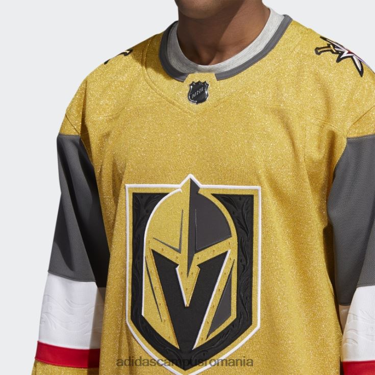 adidas campus romania auriu metalic golden knights home tricou autentic adidas bărbați aur metalic J266N25697
