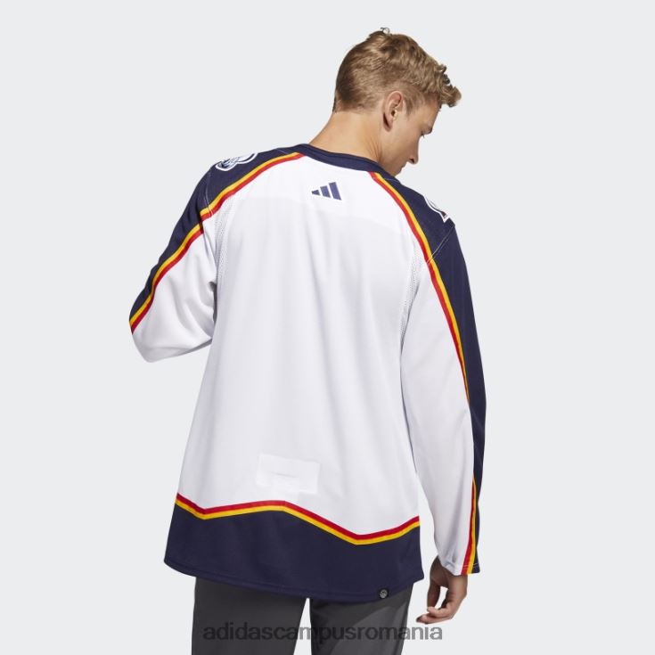 adidas campus romania avalanșă alb tricou cu semnătură retro reversă autentică adidas bărbați alb J266N26543