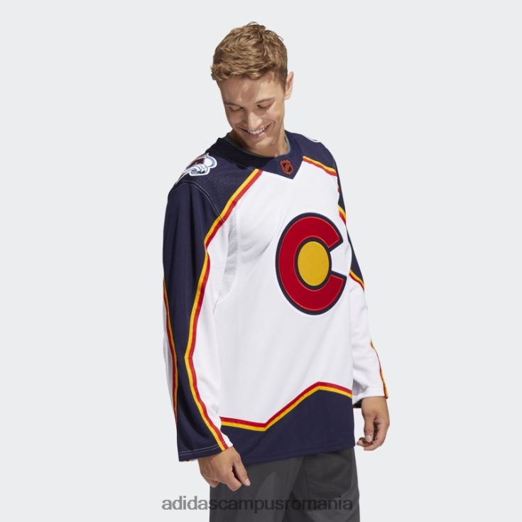 adidas campus romania avalanșă alb tricou cu semnătură retro reversă autentică adidas bărbați alb J266N26543