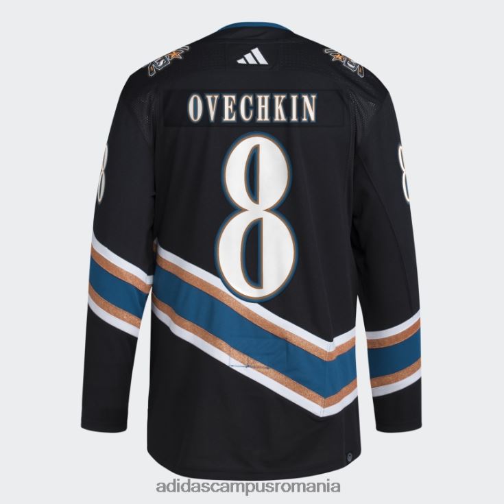 adidas campus romania majuscule negre ovechkin tricou autentic reversat cu semnătură retro bărbați negru J266N26815