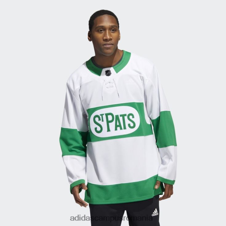 adidas campus romania maple leafs st pats jerseu alb bărbați alb J266N25864