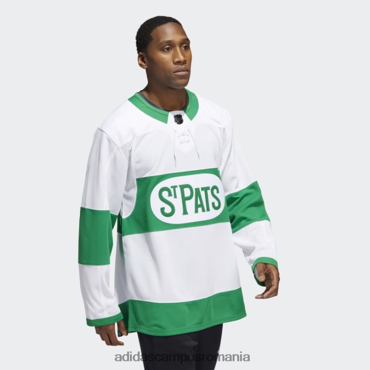 adidas campus romania maple leafs st pats jerseu alb bărbați alb J266N25864