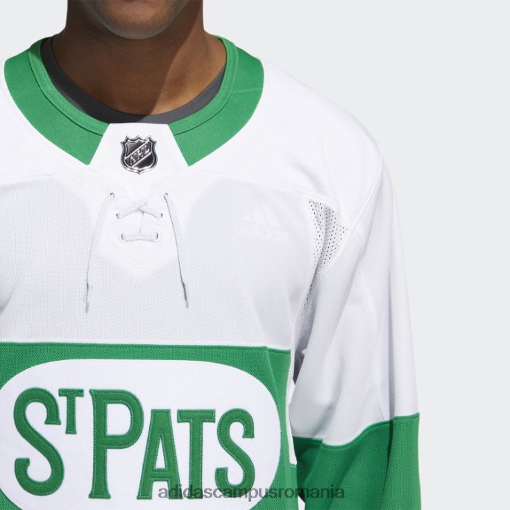 adidas campus romania maple leafs st pats jerseu alb bărbați alb J266N25864