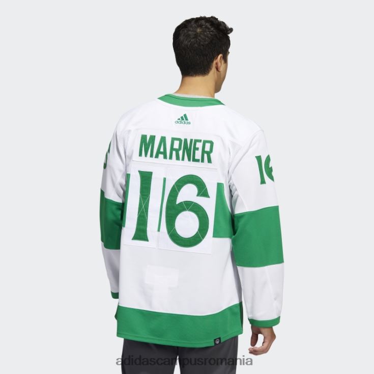 adidas campus romania mitch marner toronto st pats jerseu alb bărbați alb/nhl-tml-5m4-1 J266N26547