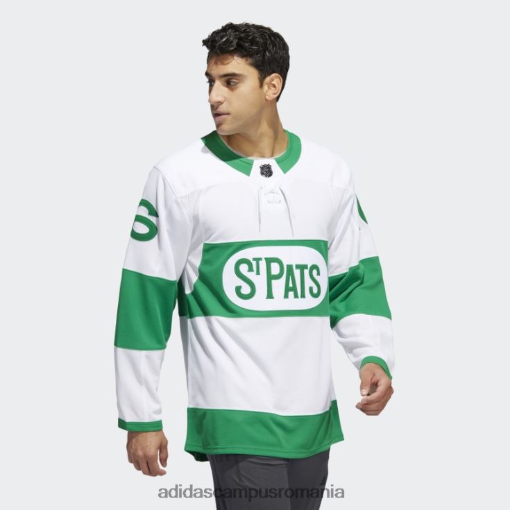 adidas campus romania mitch marner toronto st pats jerseu alb bărbați alb/nhl-tml-5m4-1 J266N26547