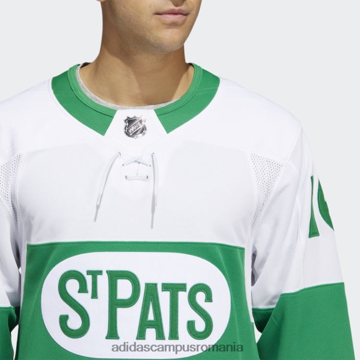 adidas campus romania mitch marner toronto st pats jerseu alb bărbați alb/nhl-tml-5m4-1 J266N26547