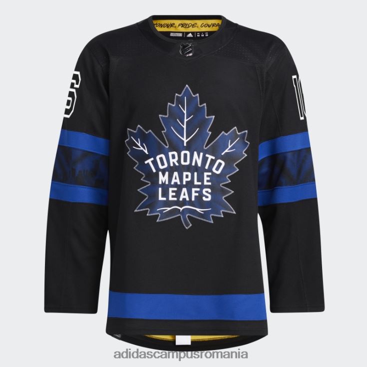 adidas campus romania negru Maple Leafs Marner Third tricou autentic pro adidas bărbați negru/nhl-tml-5an/floarea soarelui J266N27557