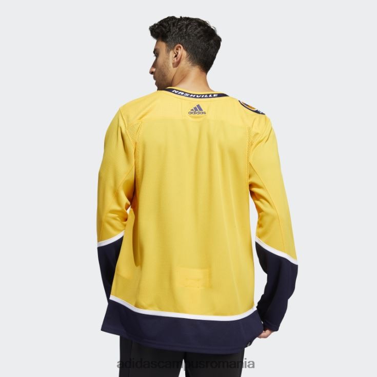 adidas campus romania prădători acasă tricou autentic floarea-soarelui-sld bărbați floarea soarelui-sld J266N26068