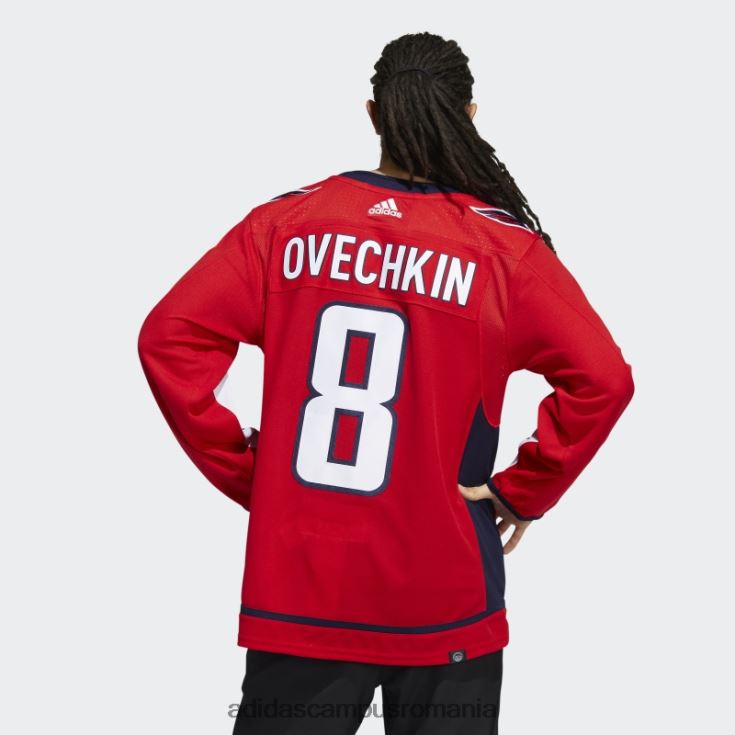 adidas campus romania red capitals ovechkin home tricou autentic adidas bărbați roșu J266N26189