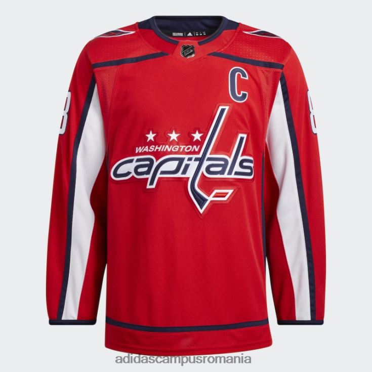adidas campus romania red capitals ovechkin home tricou autentic adidas bărbați roșu J266N26189