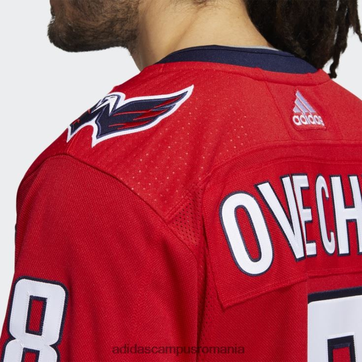 adidas campus romania red capitals ovechkin home tricou autentic adidas bărbați roșu J266N26189