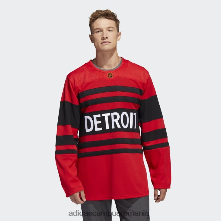 adidas campus romania roșu, roșu, aripi roșii, tricou cu semn de cuvânt retro revers autentic bărbați roșu J266N26617