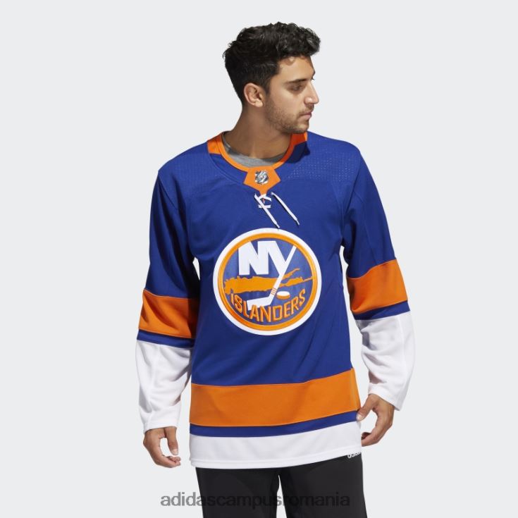 adidas campus romania royal 08 ccm-sld islanders home tricou autentic bărbați regal 08 ccm-sld J266N26148