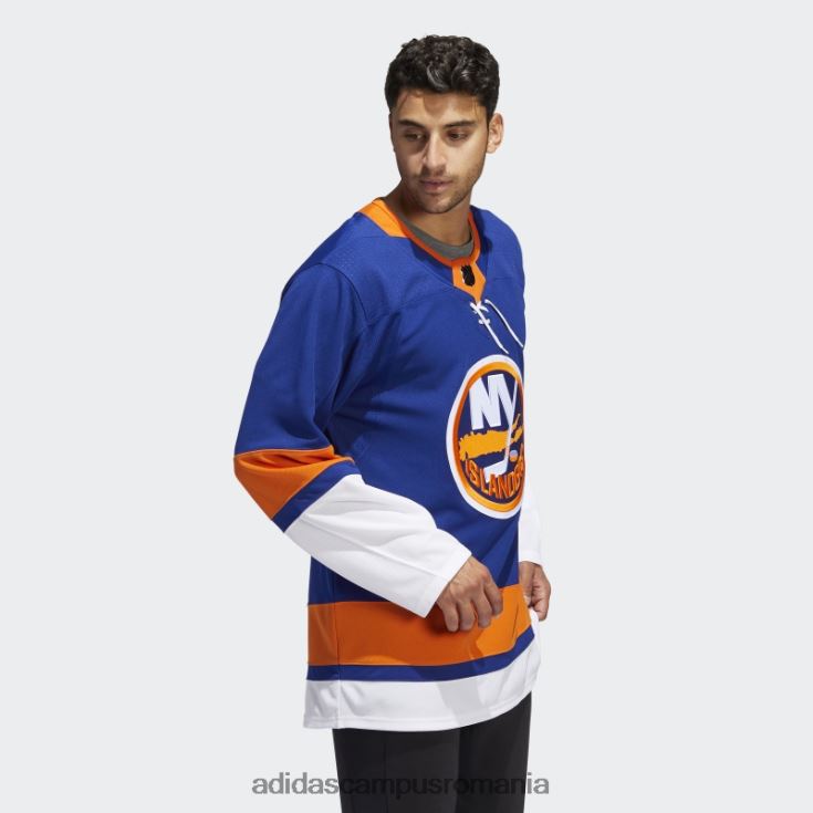 adidas campus romania royal 08 ccm-sld islanders home tricou autentic bărbați regal 08 ccm-sld J266N26148