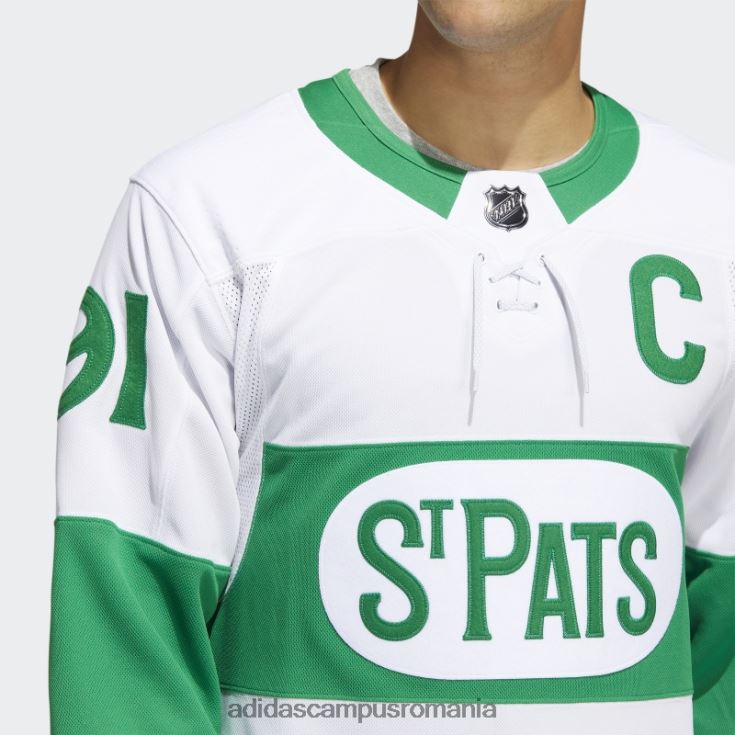 adidas campus romania tricou alb john tavares toronto st pats bărbați alb J266N25627