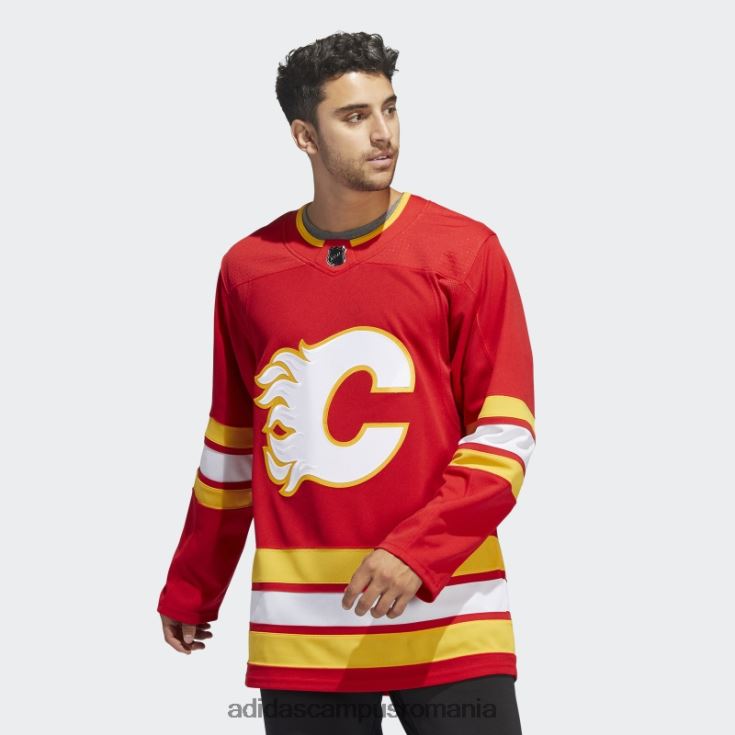 adidas campus romania tricou autentic de acasă cu flăcări roșii bărbați roșu J266N26064