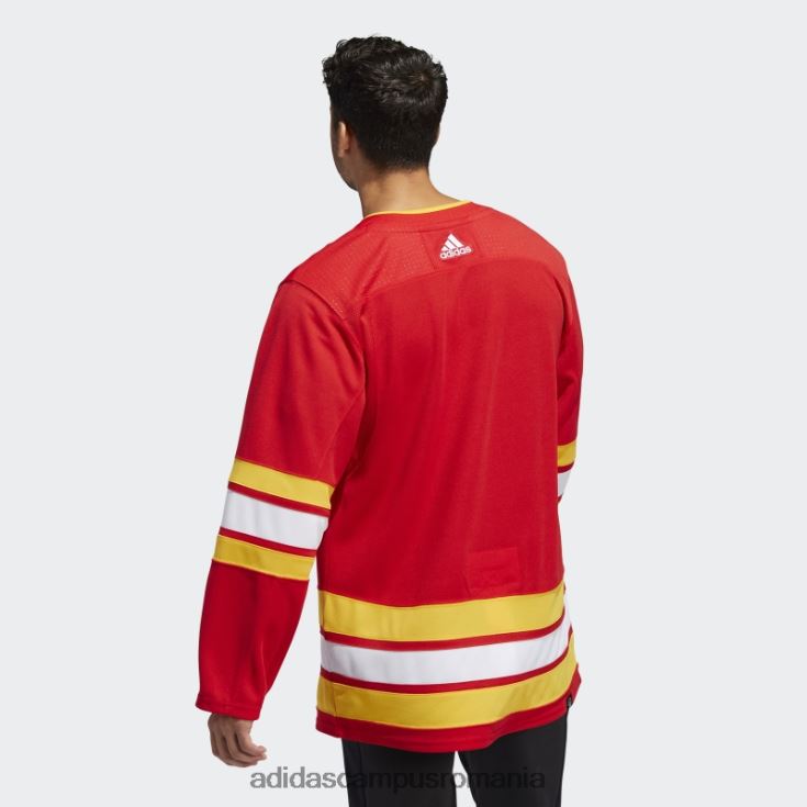 adidas campus romania tricou autentic de acasă cu flăcări roșii bărbați roșu J266N26064