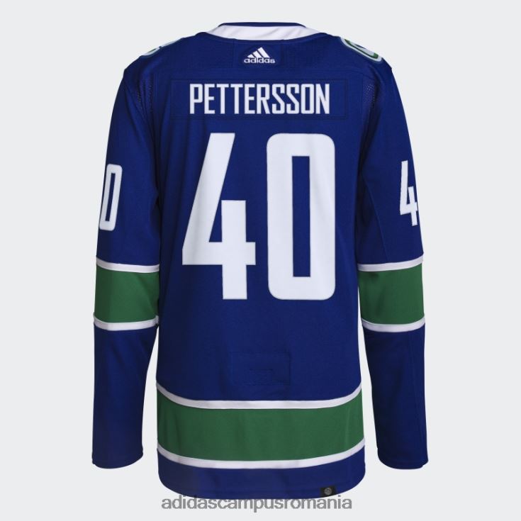 adidas campus romania tricou autentic de acasă de la royal canucks pettersson bărbați regal/nhl-vca-5cn-2 J266N25422