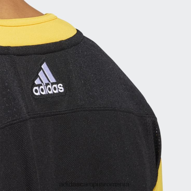 adidas campus romania tricou autentic pinguini negri acasă bărbați negru J266N25992