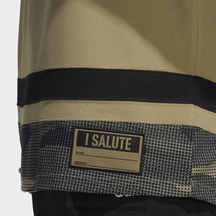 adidas campus romania tricou camo Orbit Green Flames bărbați orbita verde J266N26647