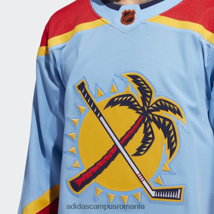 adidas campus romania tricou cu semn de cuvânt retro revers autentic Panthers, albastru deschis 10 bărbați albastru cer 10 J266N26818