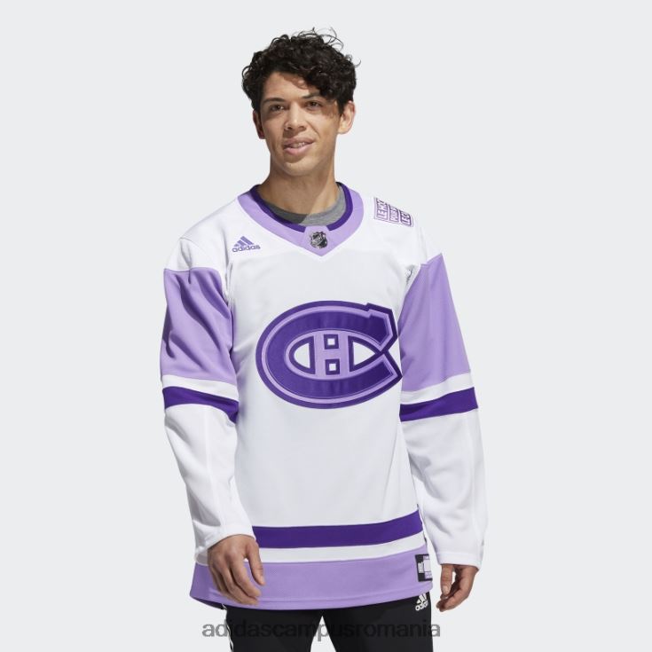 adidas campus romania tricou de hochei alb canadiens luptă împotriva cancerului adidas bărbați alb J266N26951