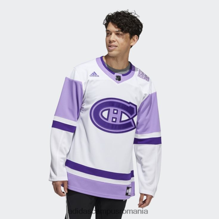 adidas campus romania tricou de hochei alb canadiens luptă împotriva cancerului adidas bărbați alb J266N26951