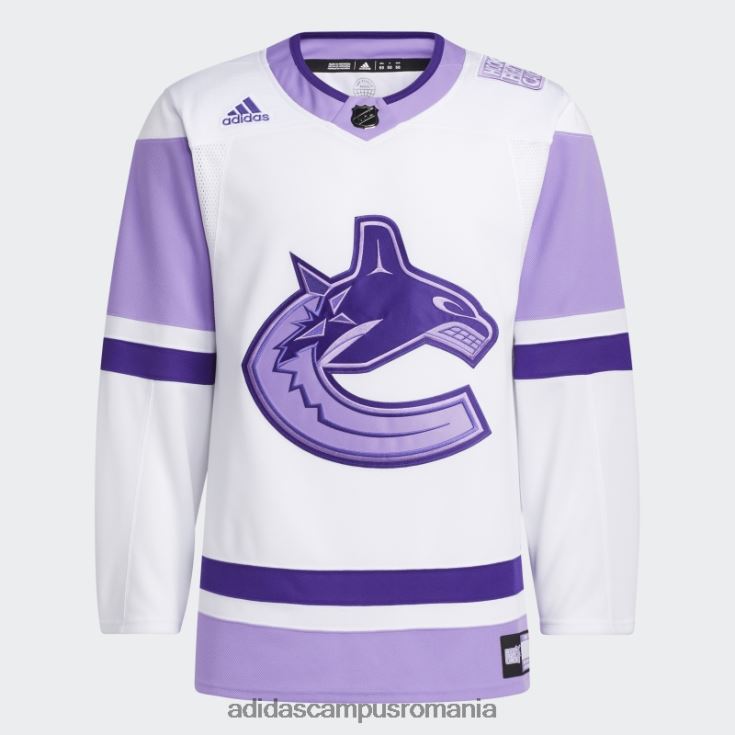 adidas campus romania tricou de hochei alb canucks luptă împotriva cancerului bărbați alb J266N26659