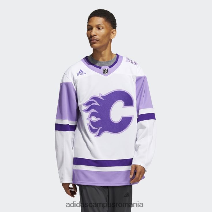 adidas campus romania tricou de hochei cu flăcări albe luptă împotriva cancerului bărbați alb J266N26760