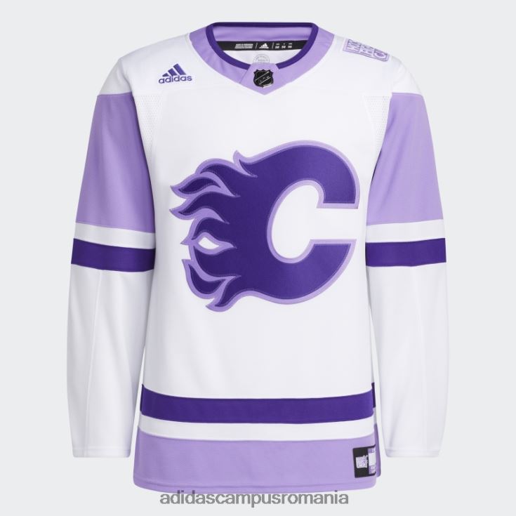 adidas campus romania tricou de hochei cu flăcări albe luptă împotriva cancerului bărbați alb J266N26760