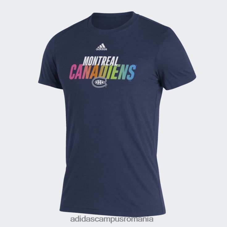 adidas campus romania tricou mel canadiens bleumarin bărbați bleumarin mel/nhl-mca-508 J266N26017