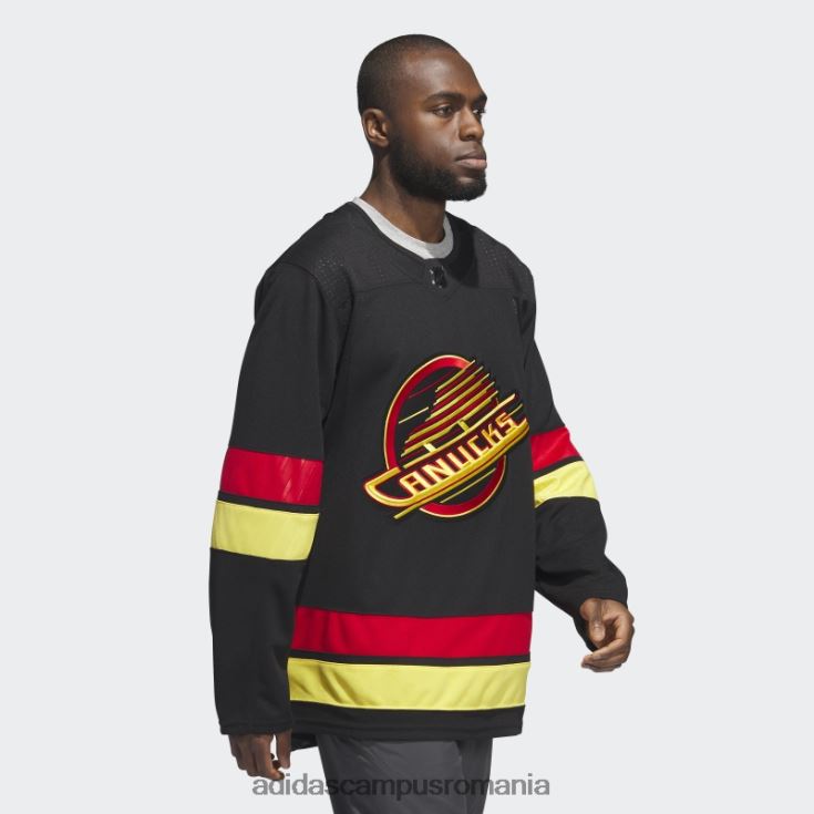 adidas campus romania tricou negru canucks al treilea autentic adidas bărbați negru J266N26117