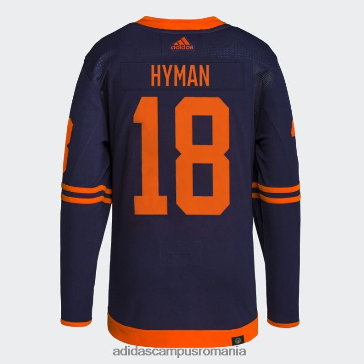 adidas campus romania tricoul hyman, al treilea, autentic bărbați bleumarin/nhl-eoi-51t/orange J266N26442