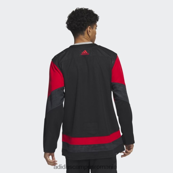 adidas campus romania tricoul seriei stadionului Black Hurricanes bărbați negru J266N27475
