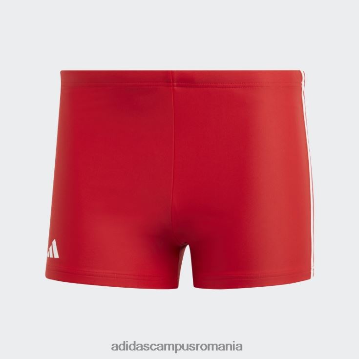 adidas campus romania boxeri de înot adidas clasici stacojii cu 3 dungi bărbați stacojiu/alb J266N213437