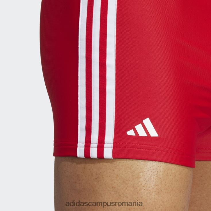 adidas campus romania boxeri de înot adidas clasici stacojii cu 3 dungi bărbați stacojiu/alb J266N213437