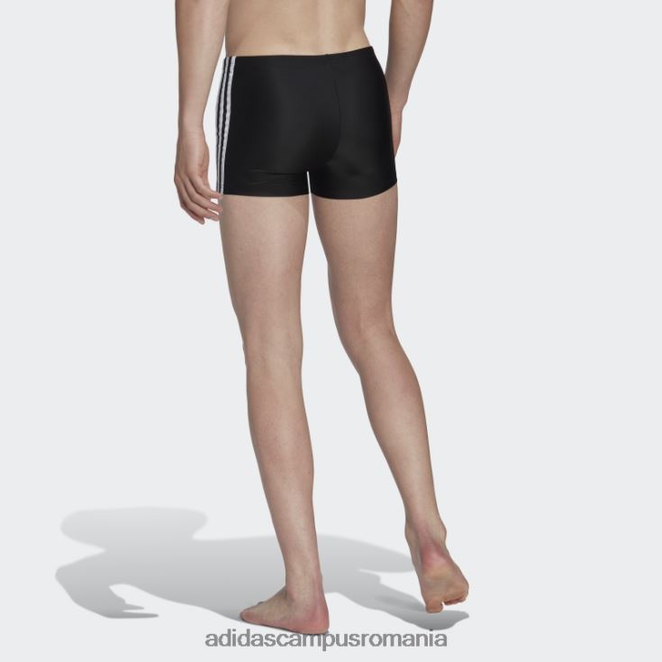 adidas campus romania boxeri de înot clasici cu 3 dungi negri adidas bărbați alb negru J266N213476