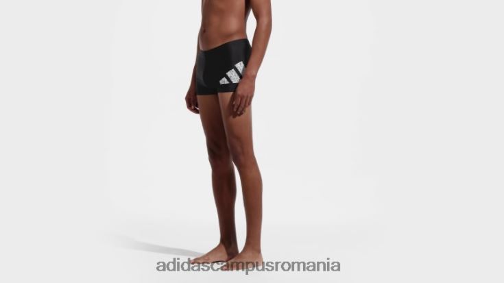 adidas campus romania boxeri de înot negri de marcă adidas bărbați alb negru J266N213935