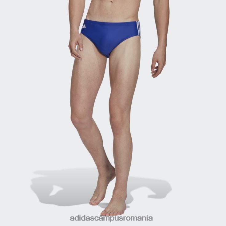 adidas campus romania costum de baie clasic albastru cu 3 dungi bărbați albastru alb J266N213222