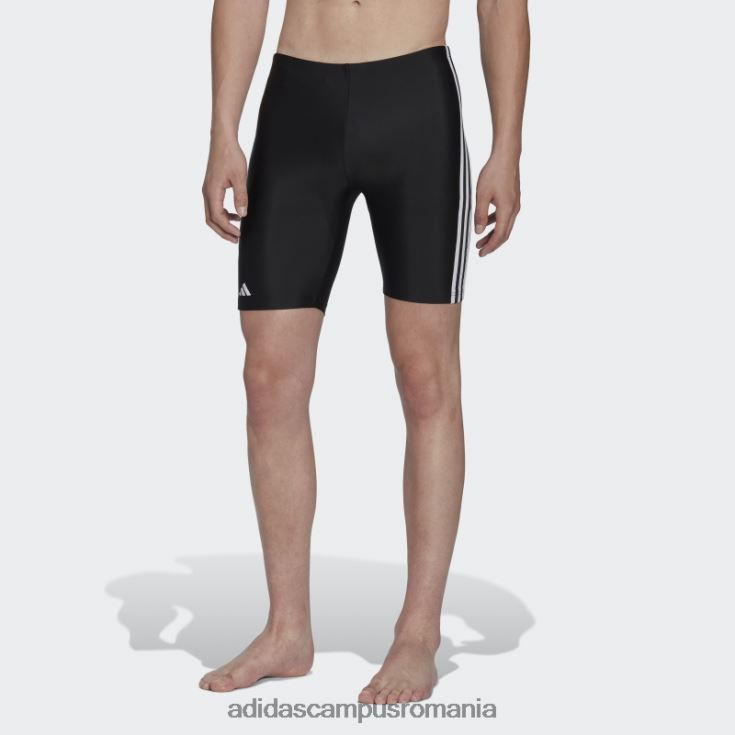 adidas campus romania jammer de înot clasic negru cu 3 dungi bărbați alb negru J266N213504