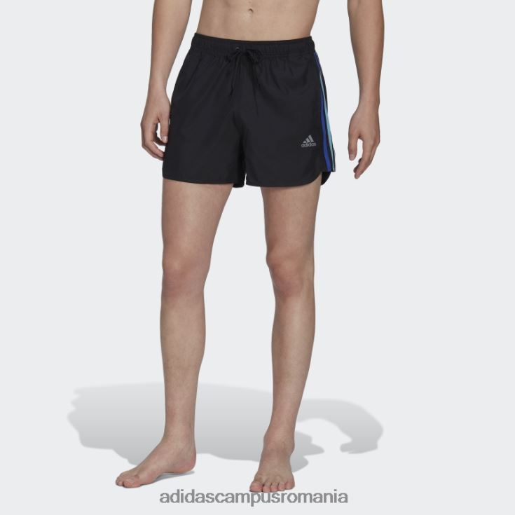 adidas campus romania pantaloni scurți de baie retro split negri de lungime foarte scurtă bărbați gri inchis J266N214248