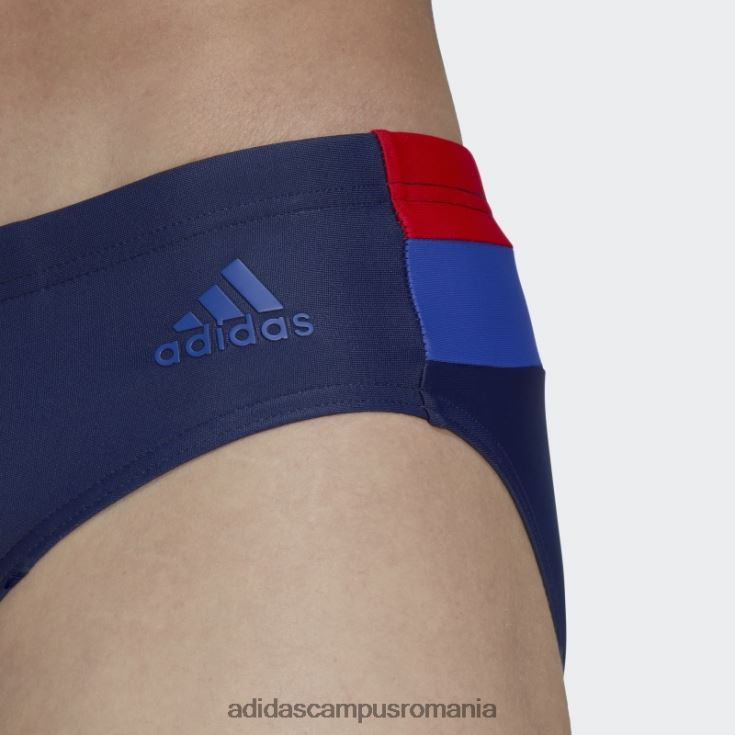 adidas campus romania trunchi de baie colorblock bleumarin adidas bărbați bleumarin/stacojiu J266N213779