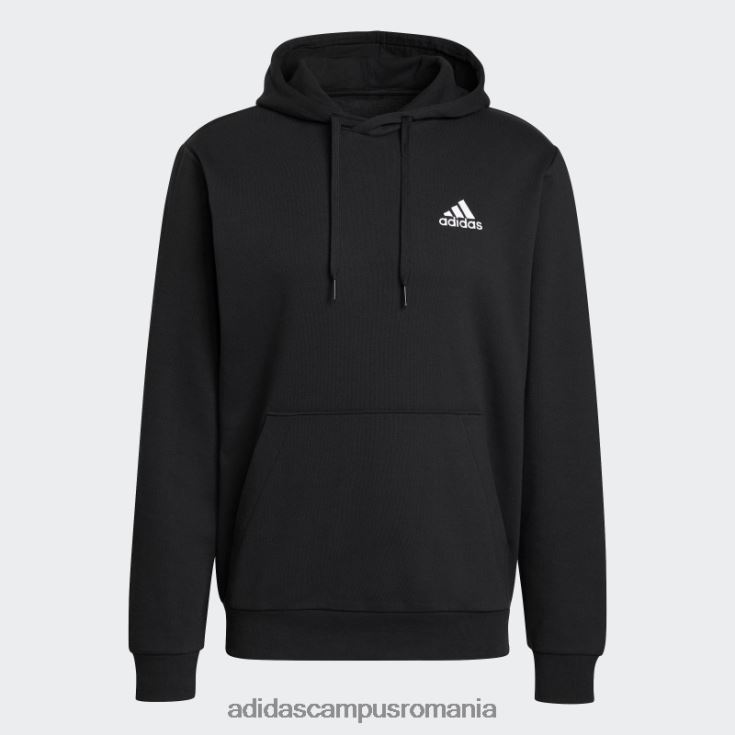 adidas campus romania hanorac din fleece stylish essentials alb bărbați alb negru J266N21028